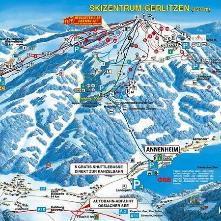 Apartment Holiday Gerlitzen Kanzelhohe Am Ossiacher See - Okt02504-dyb Treffen